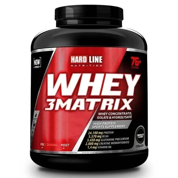 Hardline Whey 3 Matrix 2300g