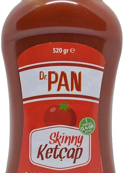 Dr. Pan Şekersiz Ketçap (520g)