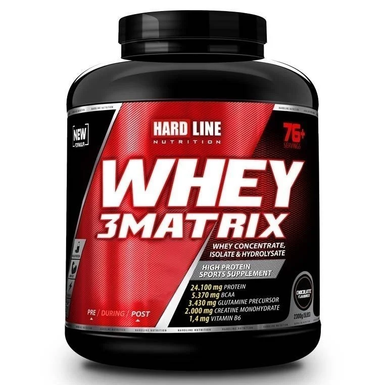 Hardline Whey 3 Matrix 2300g