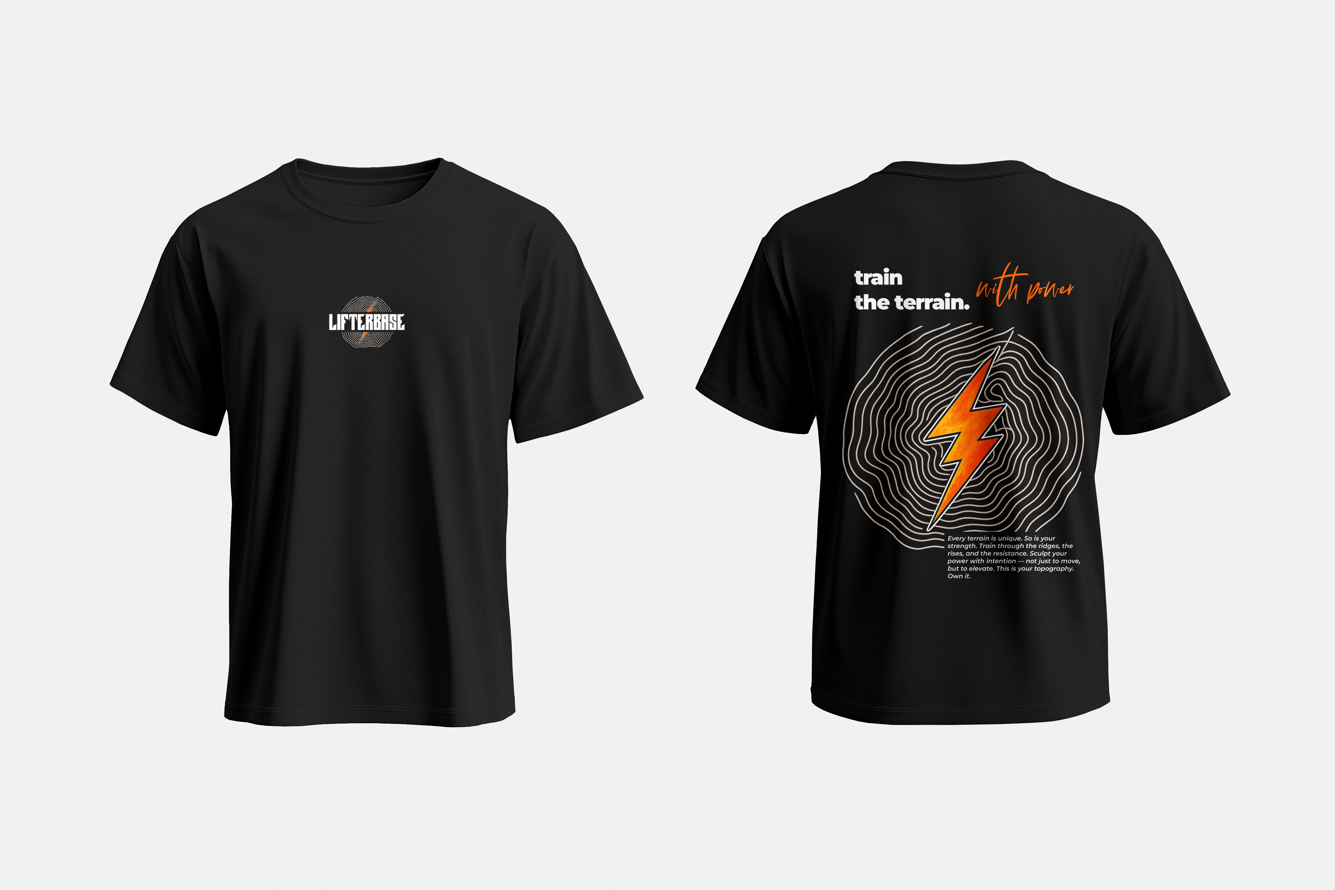 Train The Terrain x Oversize T-shirt